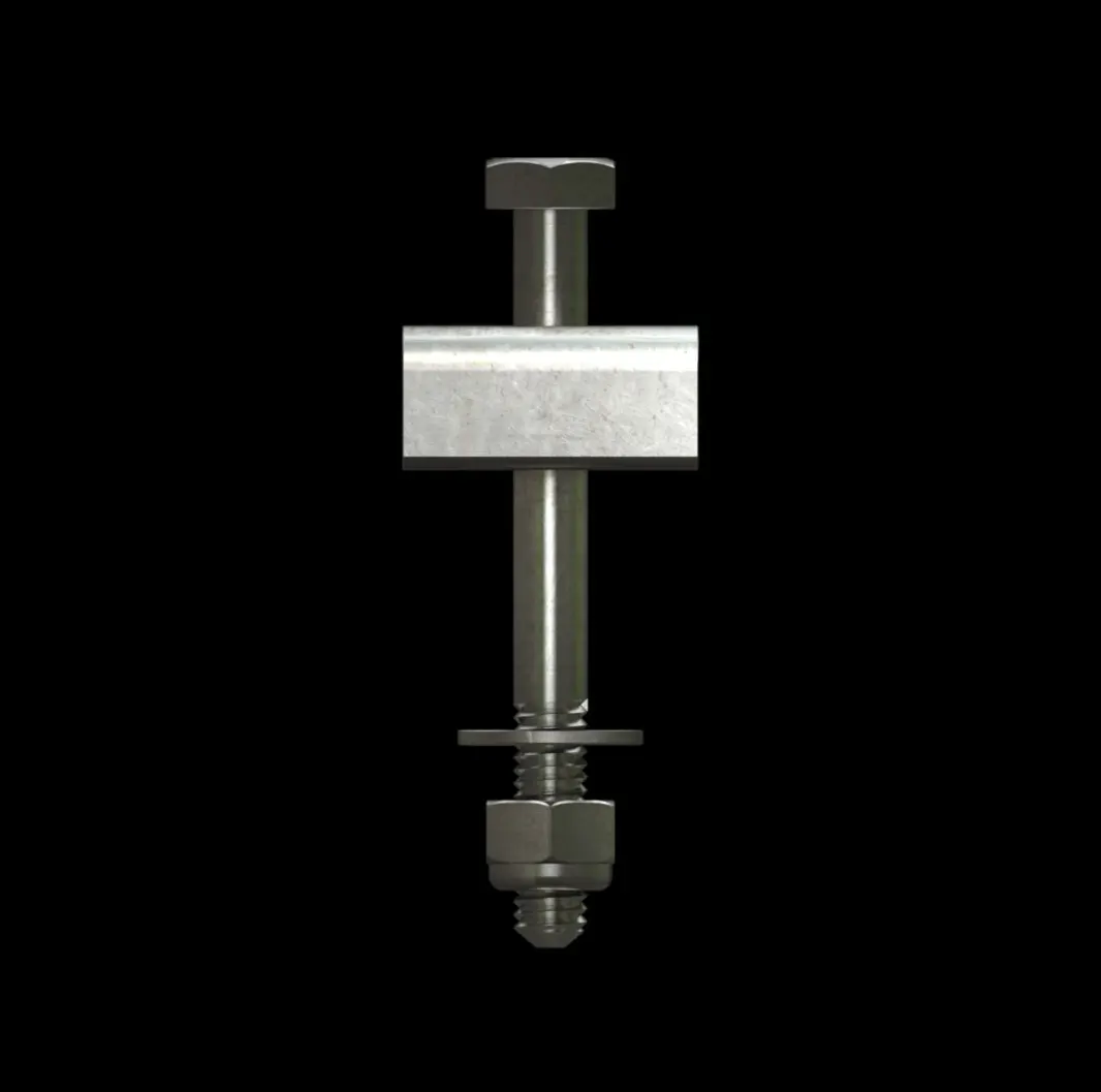 ACC023 316 Stainless Steel Type M4 Saddle Clip for FRP Grating thumbnail 6