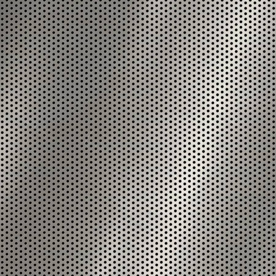 RO-145 Round Staggered Perforated Stainless Steel Sheet
