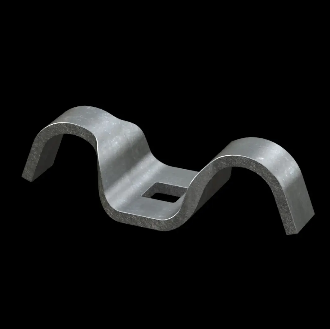 ACC069 Pre-Galvanized Steel H-BC-10 Hold-Down Clip for Plank Grating