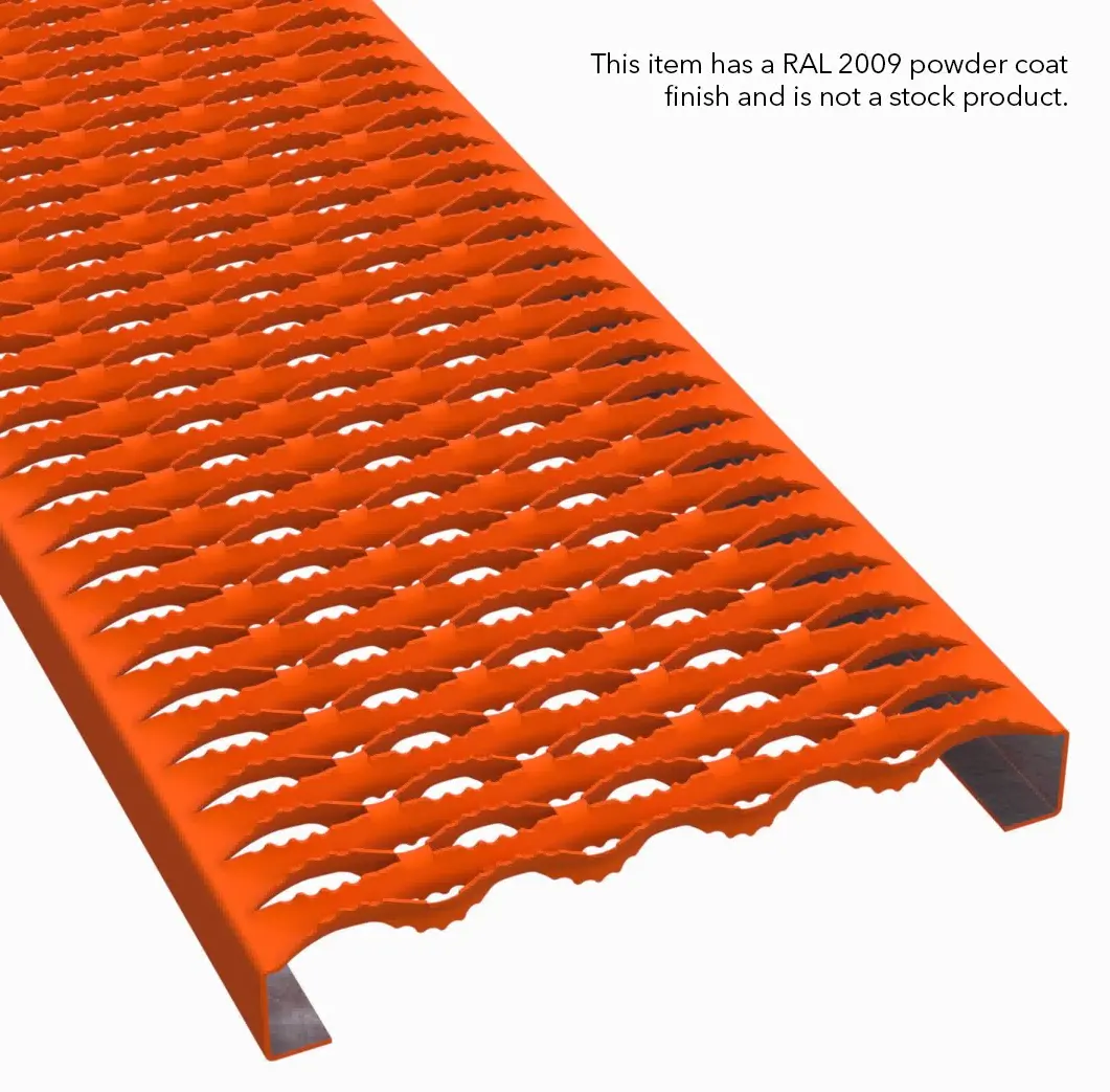 PLA101 5052-H32 Aluminum Serrated 11-3/4" Wide Plank Grating thumbnail 6