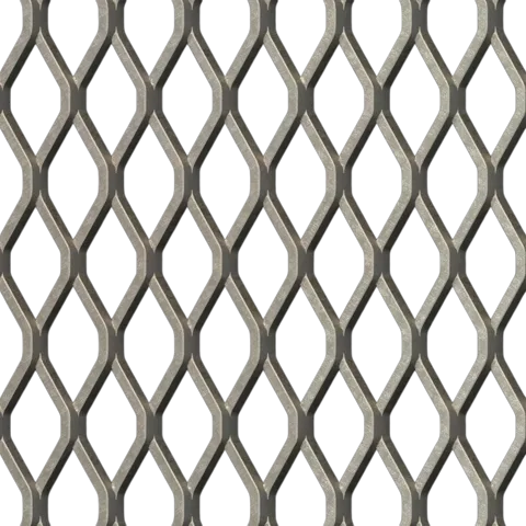 Vignette 09S1740CS métal déployé standard en relief en acier carbone 1