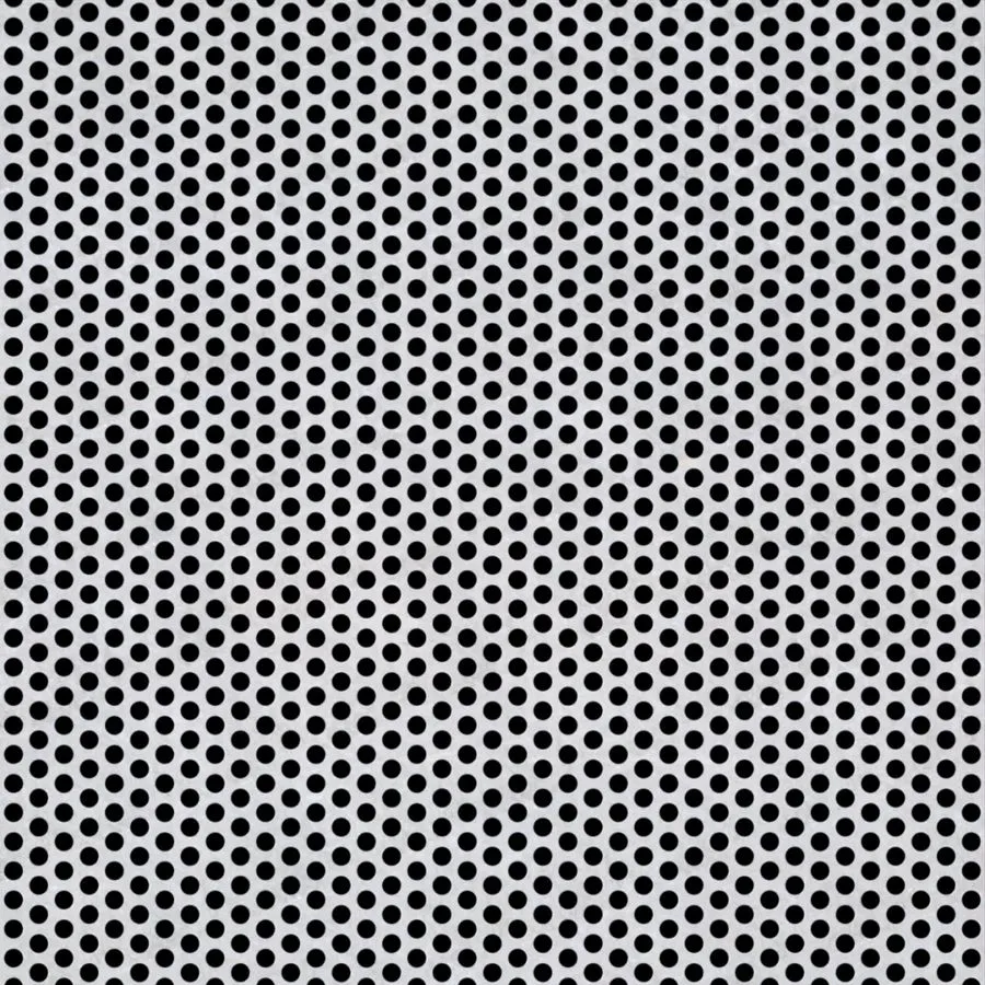 RO-050 Round Staggered Perforated Aluminum Sheet