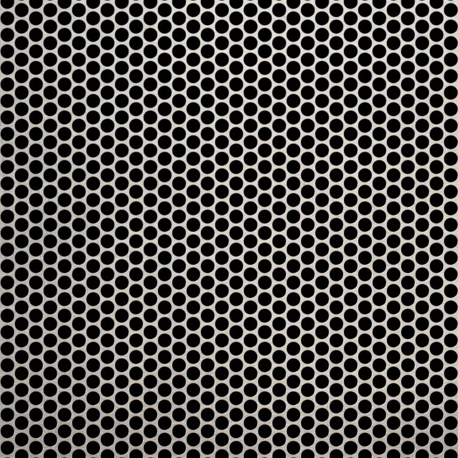 RO-196 Round Staggered Perforated Carbon Steel Sheet