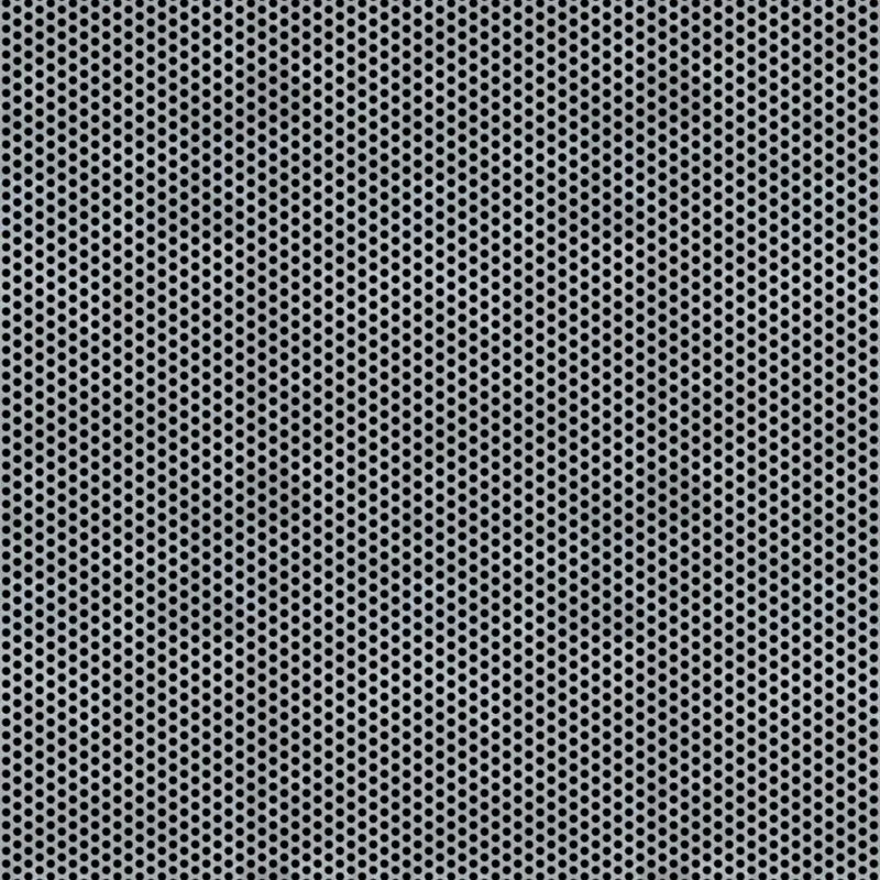 RO-045 Round Staggered Perforated Galvanized Steel Sheet