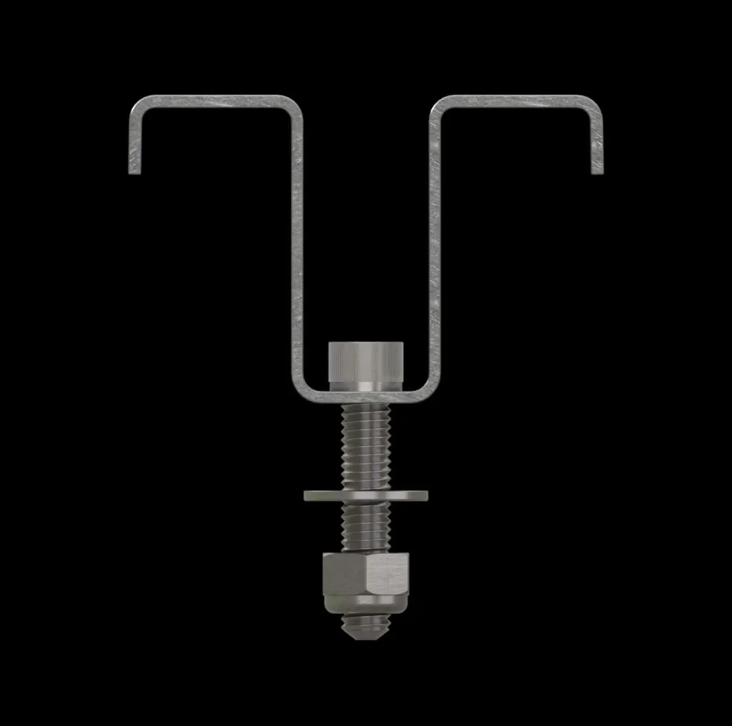 ACC022 316 Stainless Steel Type MI-6015 Saddle Clip for FRP Grating thumbnail 5