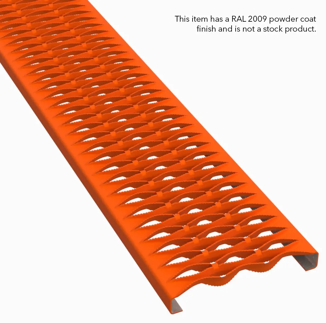 Miniatura de PLA148 acero al carbono HRPO dentado 13-3/4" Wide plank de servicio pesado rejilla 6