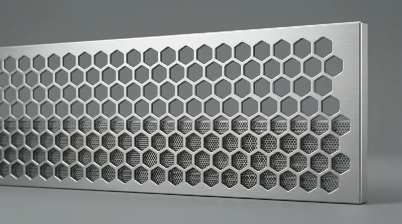 Hexagon Hole Perforated Sheet vs Round Hole Comparison
