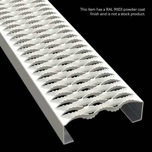 Miniatura de PLA004 aluminio 5052-H32 dentado 7" Wide plank rejilla 4
