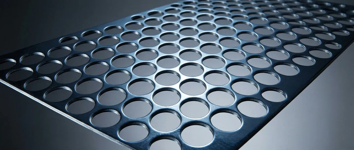 Werkstoffauswahl fuer Lochblech: Aluminium, Edelstahl 316L