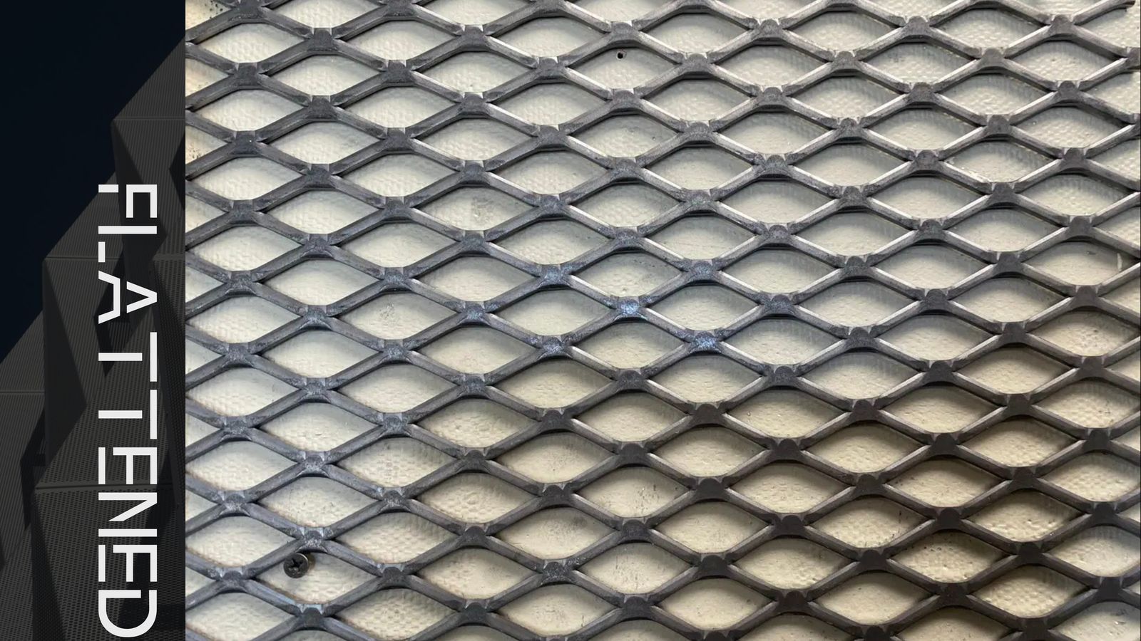 Flattened Expanded Metal Mesh
