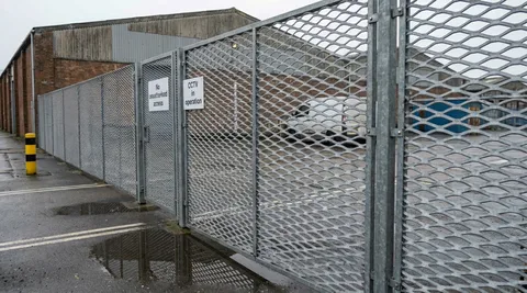 UK Industrial Estate Heavy-Duty Perimeter Fencing thumbnail 1