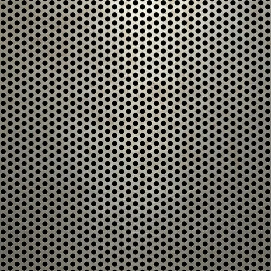 RO-094 Round Staggered Perforated Carbon Steel Sheet