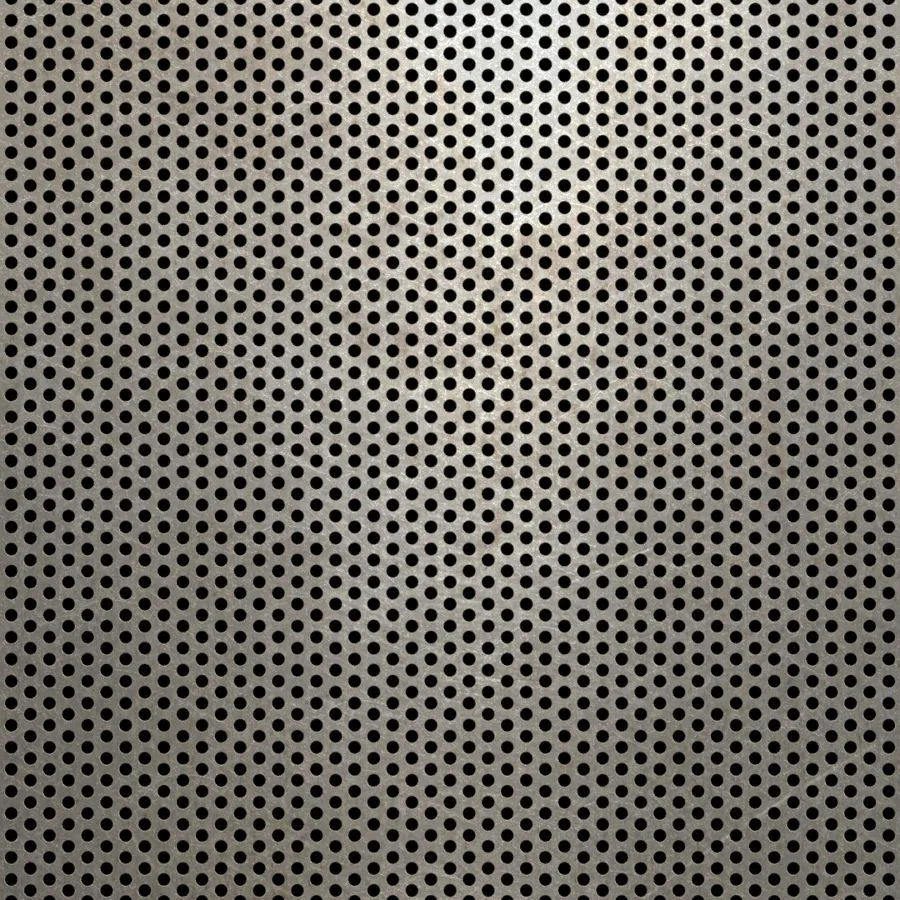 RO-167 Round Staggered Perforated Carbon Steel Sheet