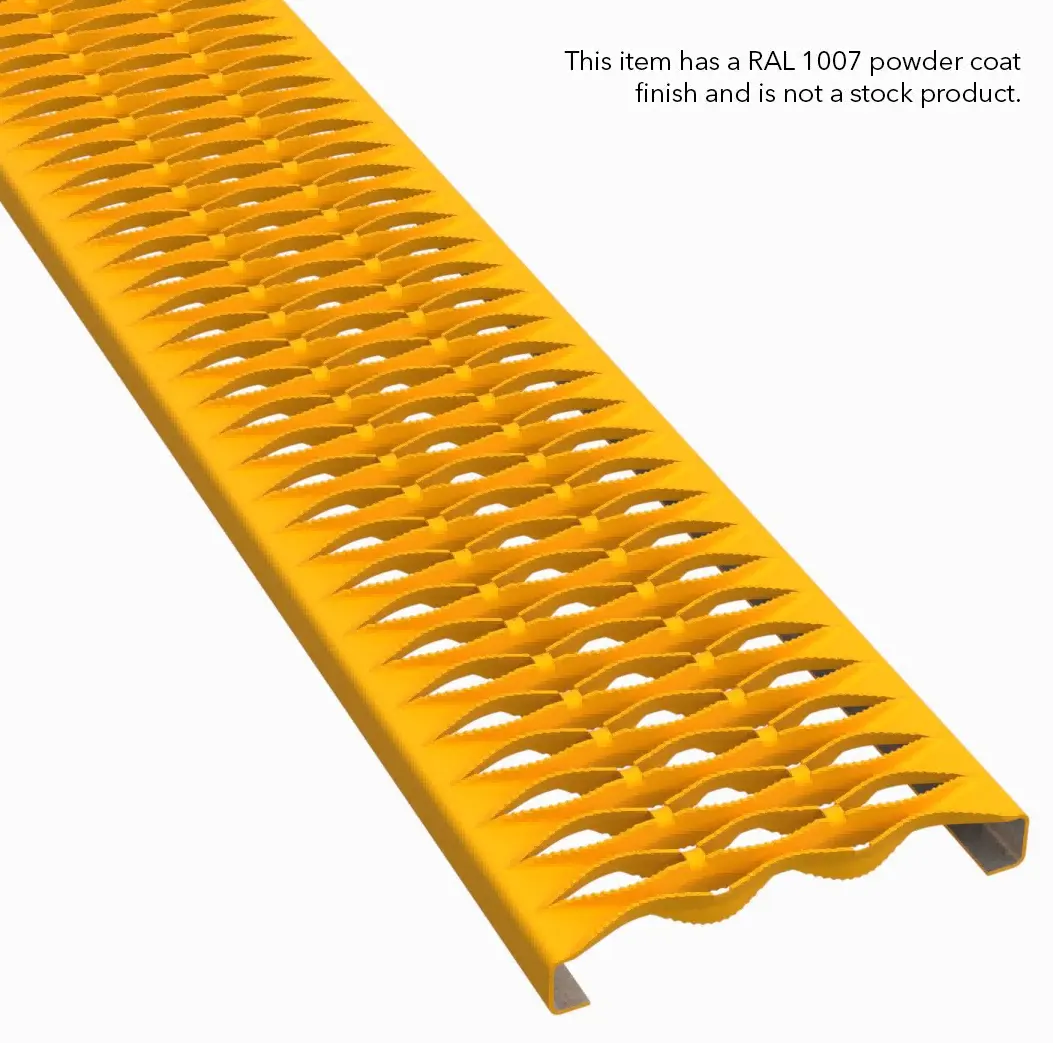 Miniatura de PLA148 acero al carbono HRPO dentado 13-3/4" Wide plank de servicio pesado rejilla 5