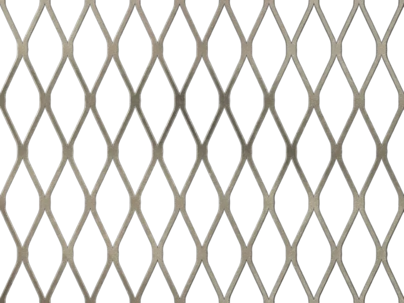 13F1845CS Flattened Carbon Steel Expanded Metal