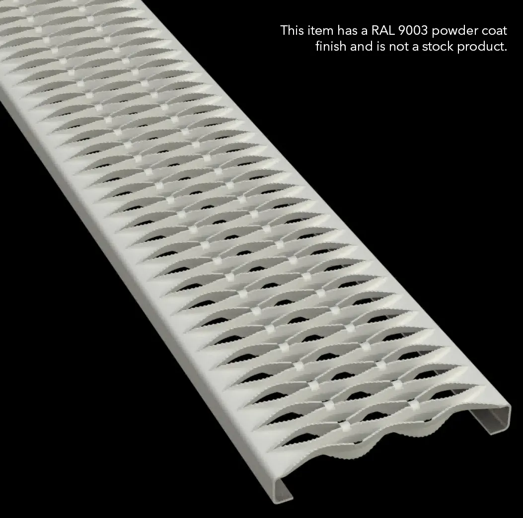 Miniatura de PLA148 acero al carbono HRPO dentado 13-3/4" Wide plank de servicio pesado rejilla 4
