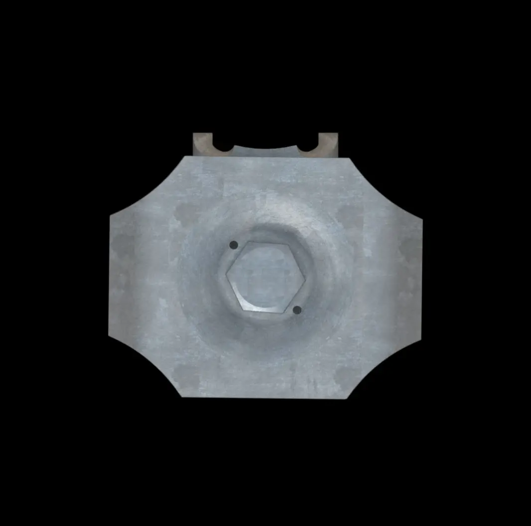 ACC004 Galvanized Steel Type GG1B Saddle Clip for Bar Grating thumbnail 3