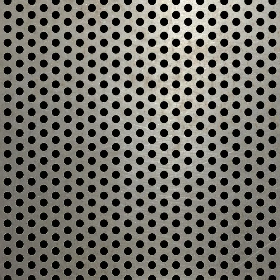 RO-170 Round Staggered Perforated Carbon Steel Sheet