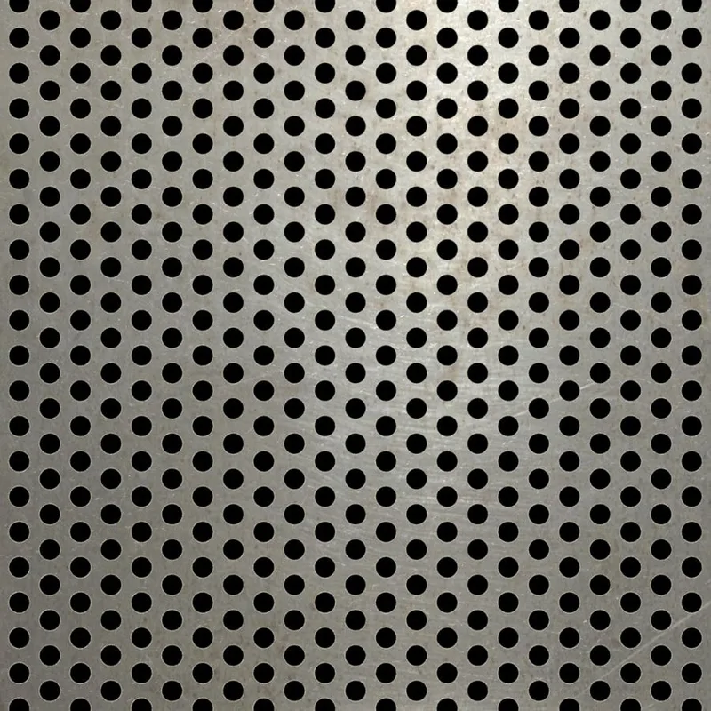 RO-170 Round Staggered Perforated Carbon Steel Sheet