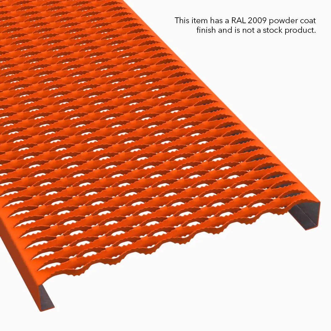 PLA015 5052-H32 Aluminum Serrated 18-3/4" Wide Plank Grating thumbnail 6