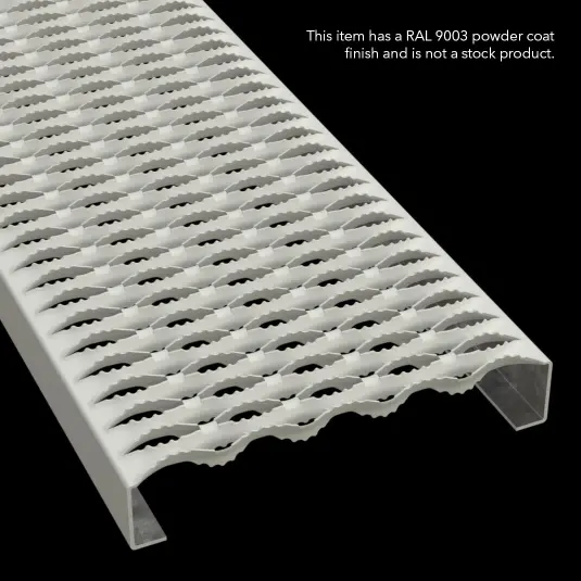 Miniatura de PLA011 acero pregalvanizado dentado 11-3/4" Wide plank rejilla 4