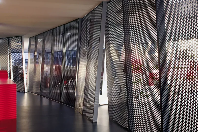 Perforated Metal Balustrade Infill Panels Glass Alternative