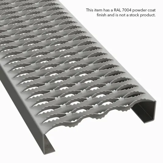 PLA017 HRPO Carbon Steel Serrated 9-1/2" Wide Plank Grating thumbnail 3