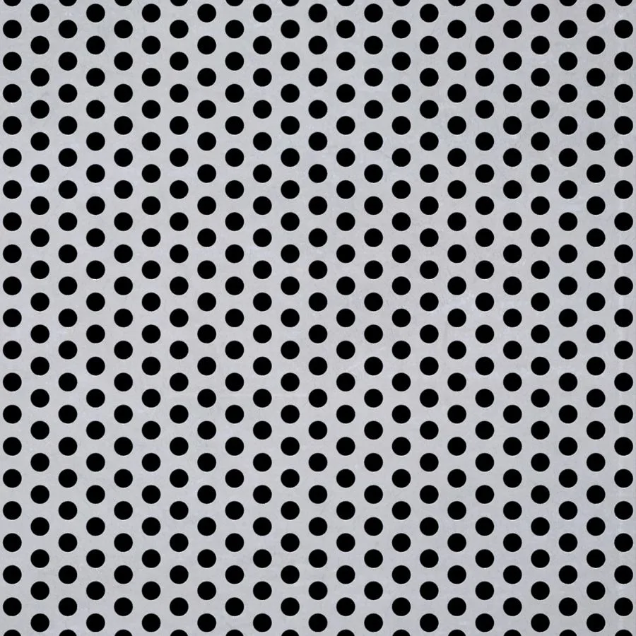 RO-062 Round Staggered Perforated Aluminum Sheet