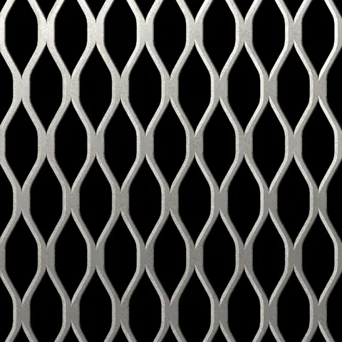 09F1541316 Flattened Stainless Steel Expanded Metal thumbnail 2