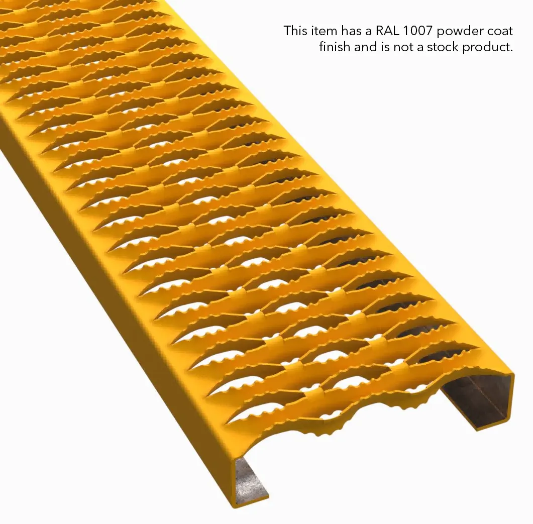 Miniatura de PLA060 acero pregalvanizado dentado 7" Wide plank rejilla 5