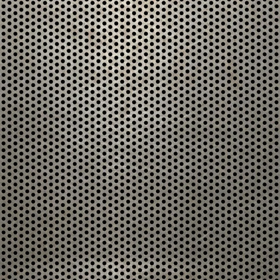 RO-202 Round Staggered Perforated Carbon Steel Sheet