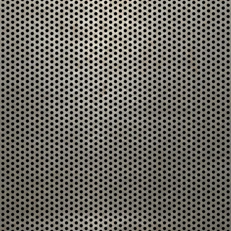 RO-202 Round Staggered Perforated Carbon Steel Sheet