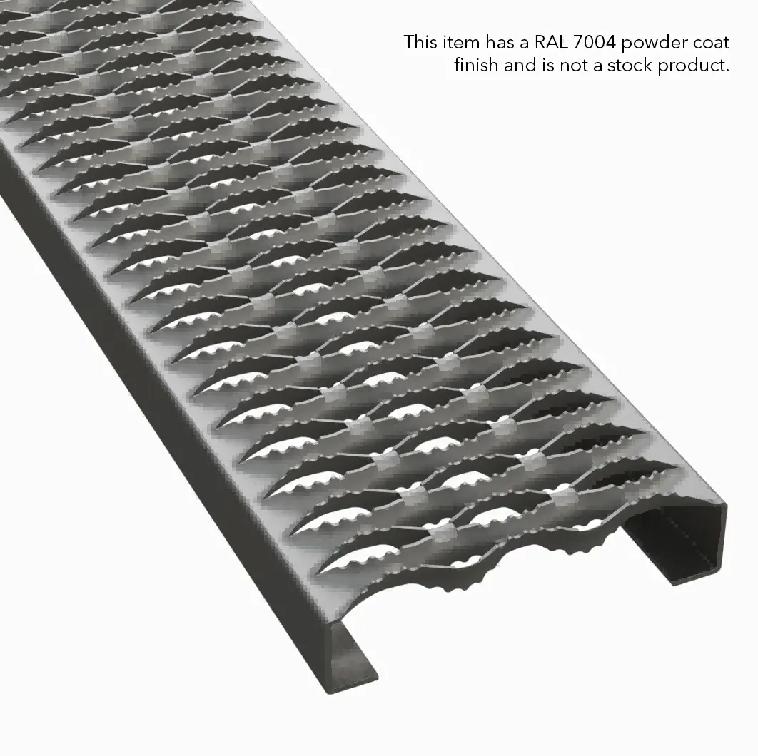 miniatura PLA026 acciaio al carbonio HRPO dentato 7" Wide plank grigliato 3
