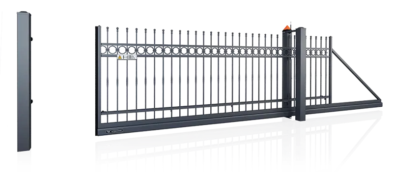 Sliding Cantilever Gate - Professional residential-gate-solutions fencing system