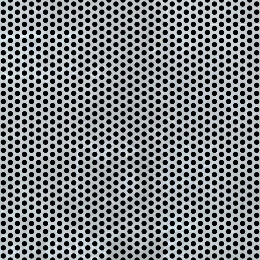 RO-037 Round Staggered Perforated Galvanized Steel Sheet