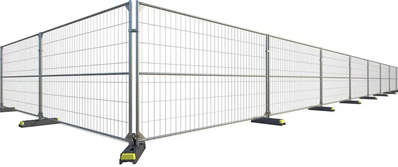 Temporary site fencing