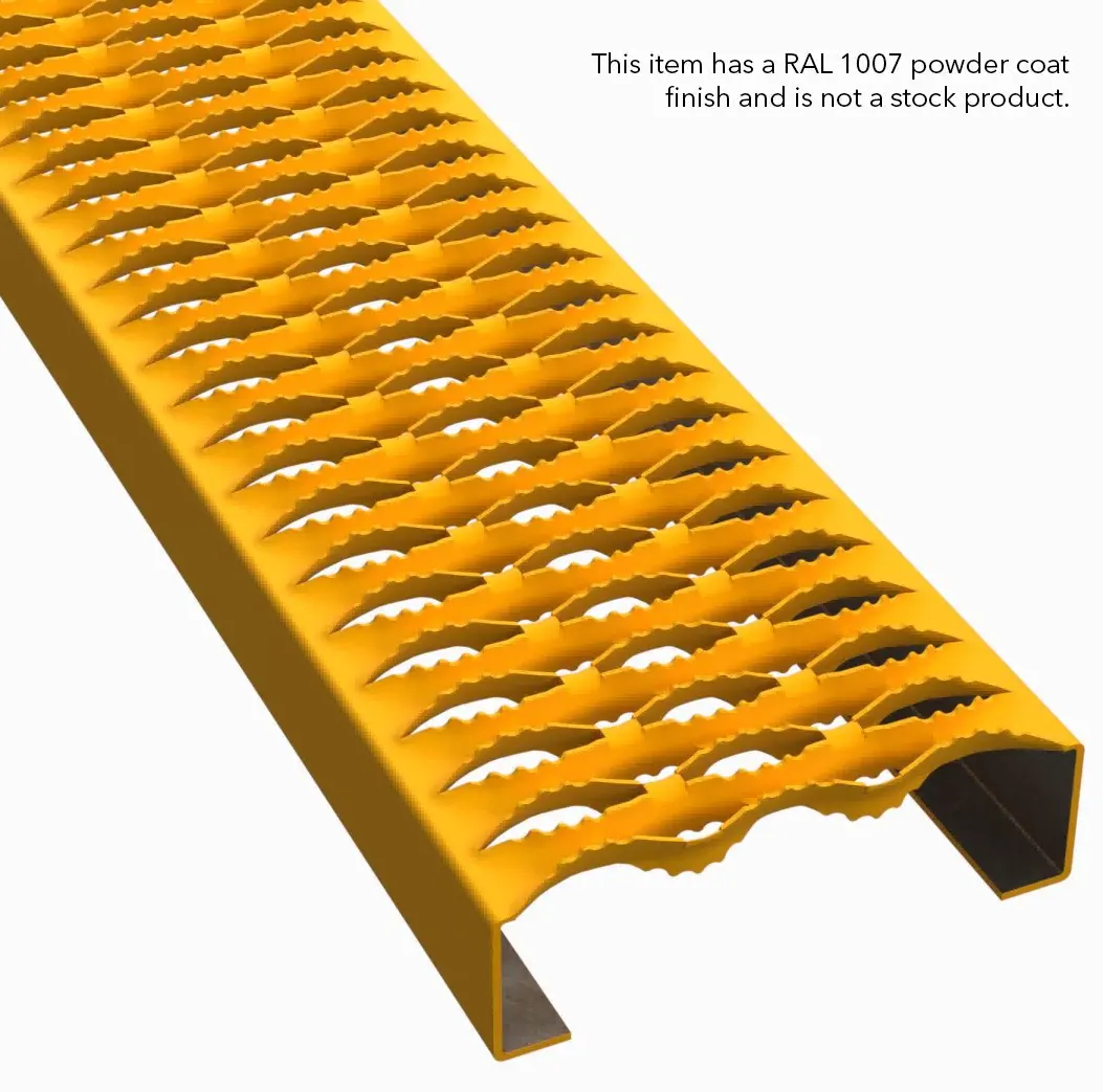 miniatura PLA131 acciaio al carbonio HRPO dentato 7" Wide plank grigliato 5