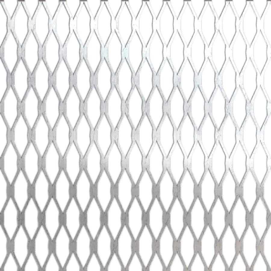 51F0725AL Flattened Aluminum Expanded Metal