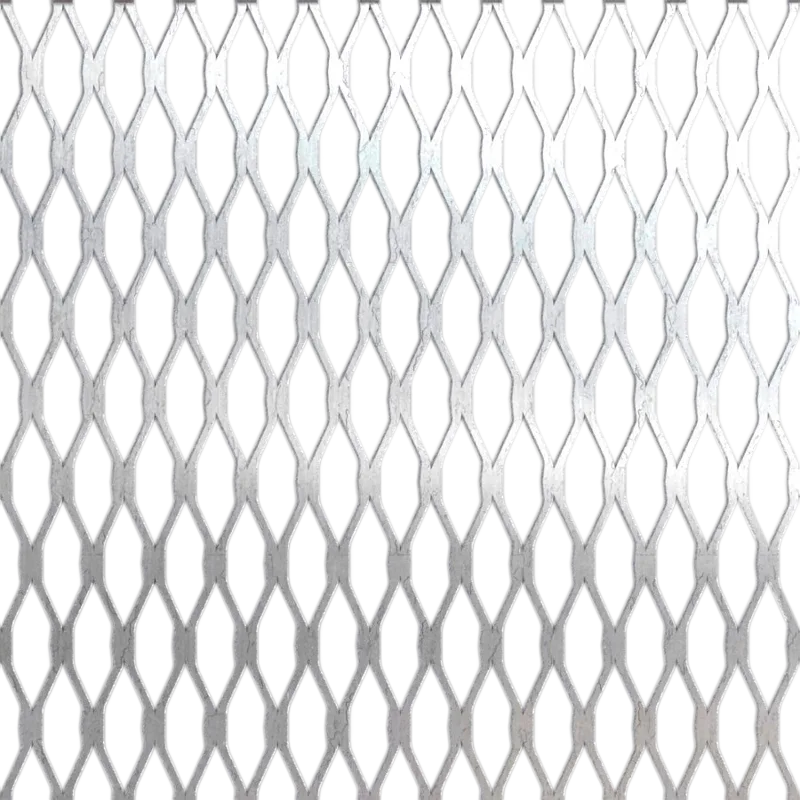 51F0725AL Flattened Aluminum Expanded Metal