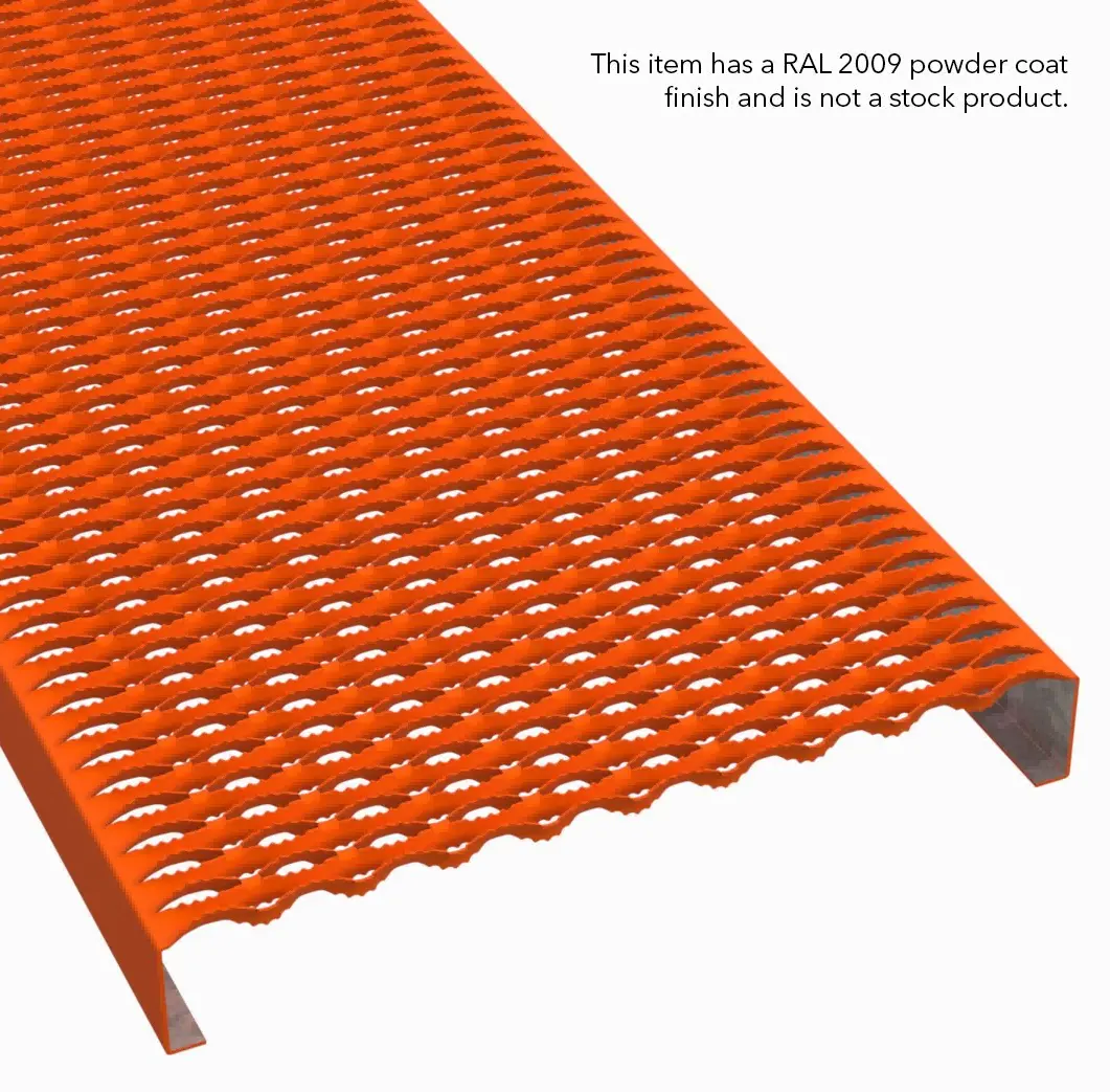 PLA112 vorverzinkter Stahl gezahnt 24" Wide Planke Gitterrost Vorschaubild 6