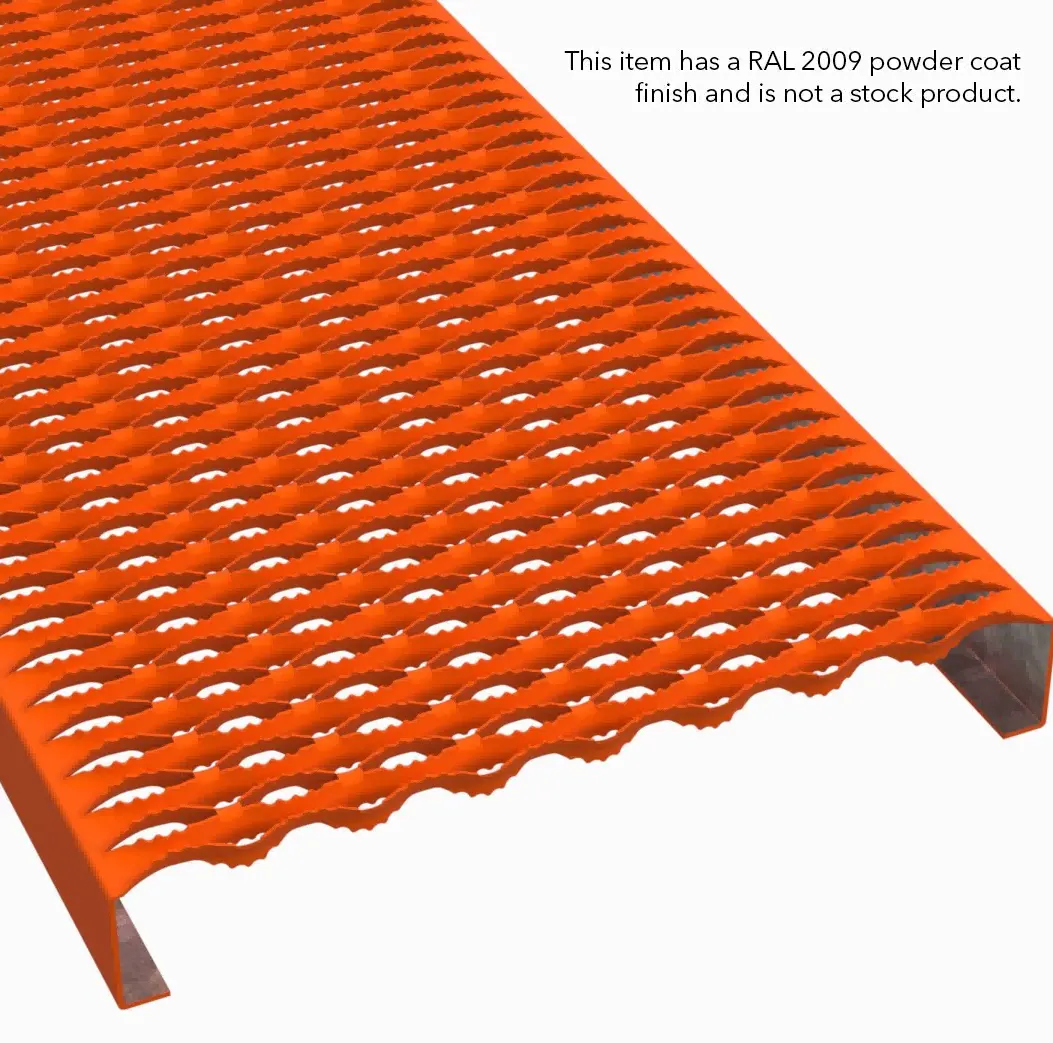 PLA158 Pre-Galvanized Steel Serrated 18-3/4" Wide Plank Grating thumbnail 6