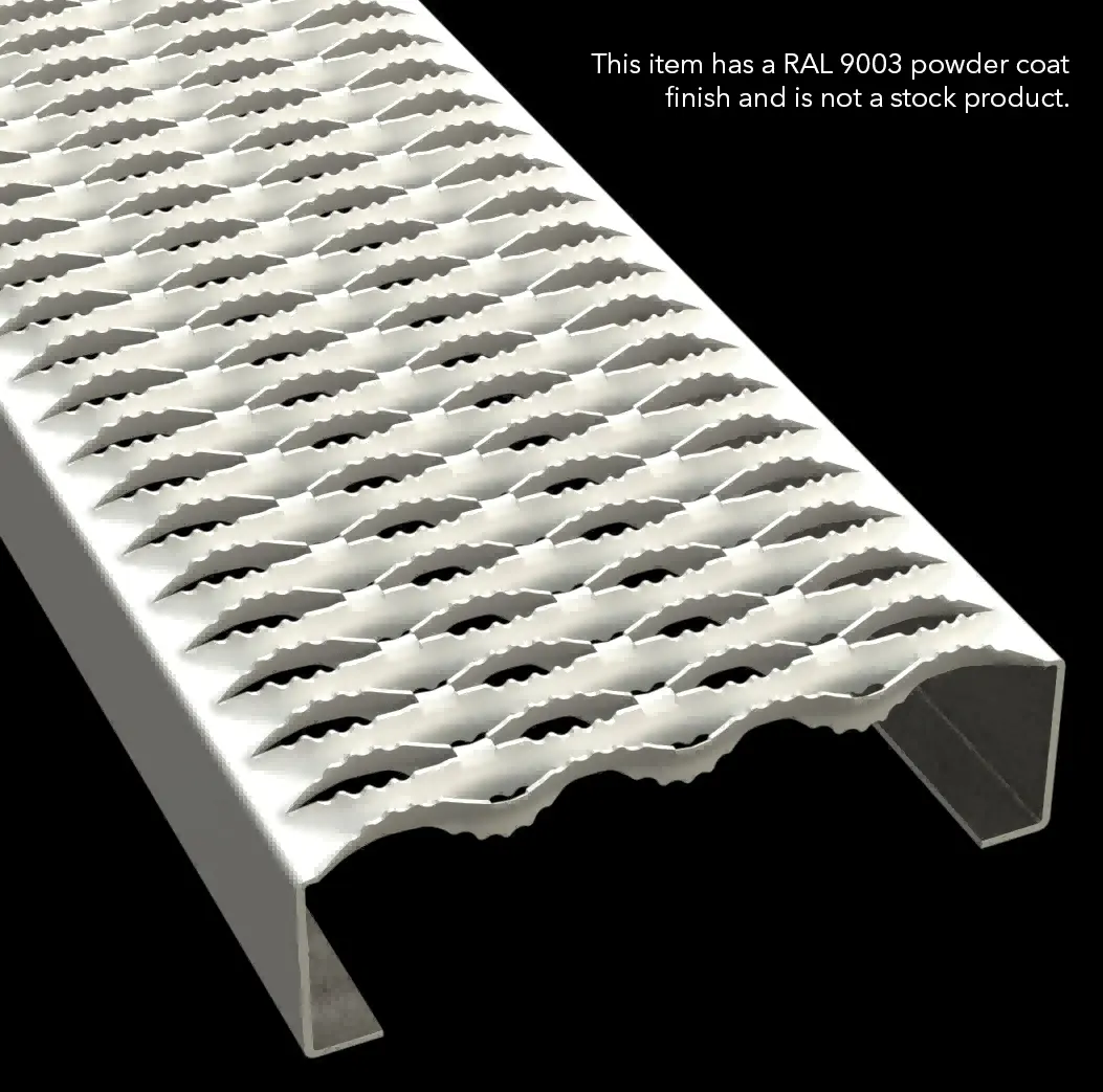 PLA142 HRPO Carbon Steel Serrated 9-1/2" Wide Plank Grating thumbnail 4
