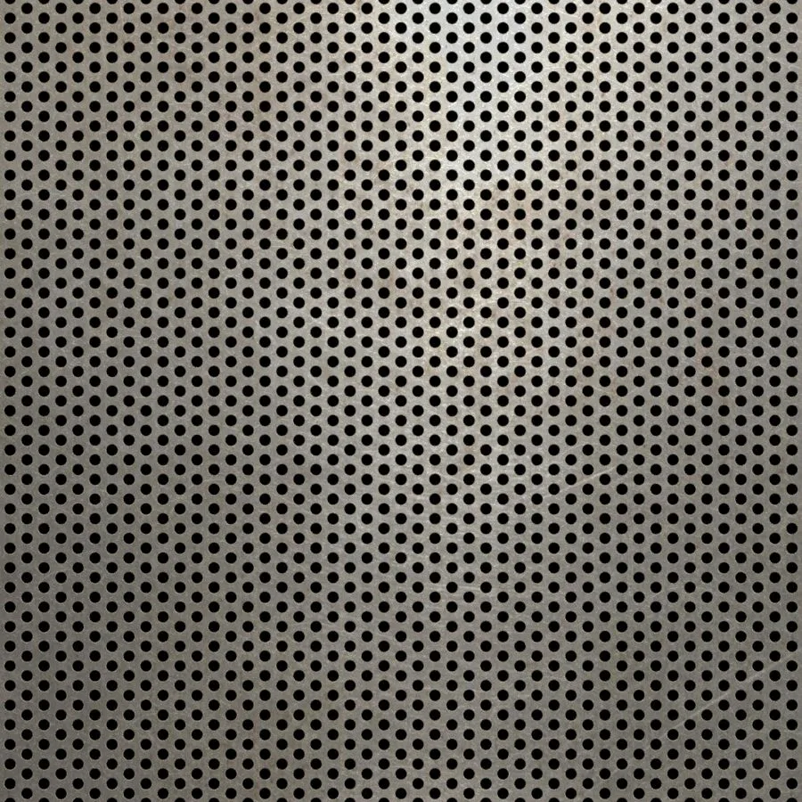 RO-100 Round Staggered Perforated Carbon Steel Sheet