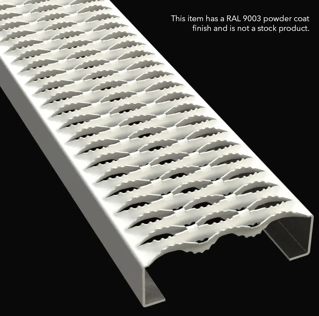 miniatura PLA131 acciaio al carbonio HRPO dentato 7" Wide plank grigliato 4