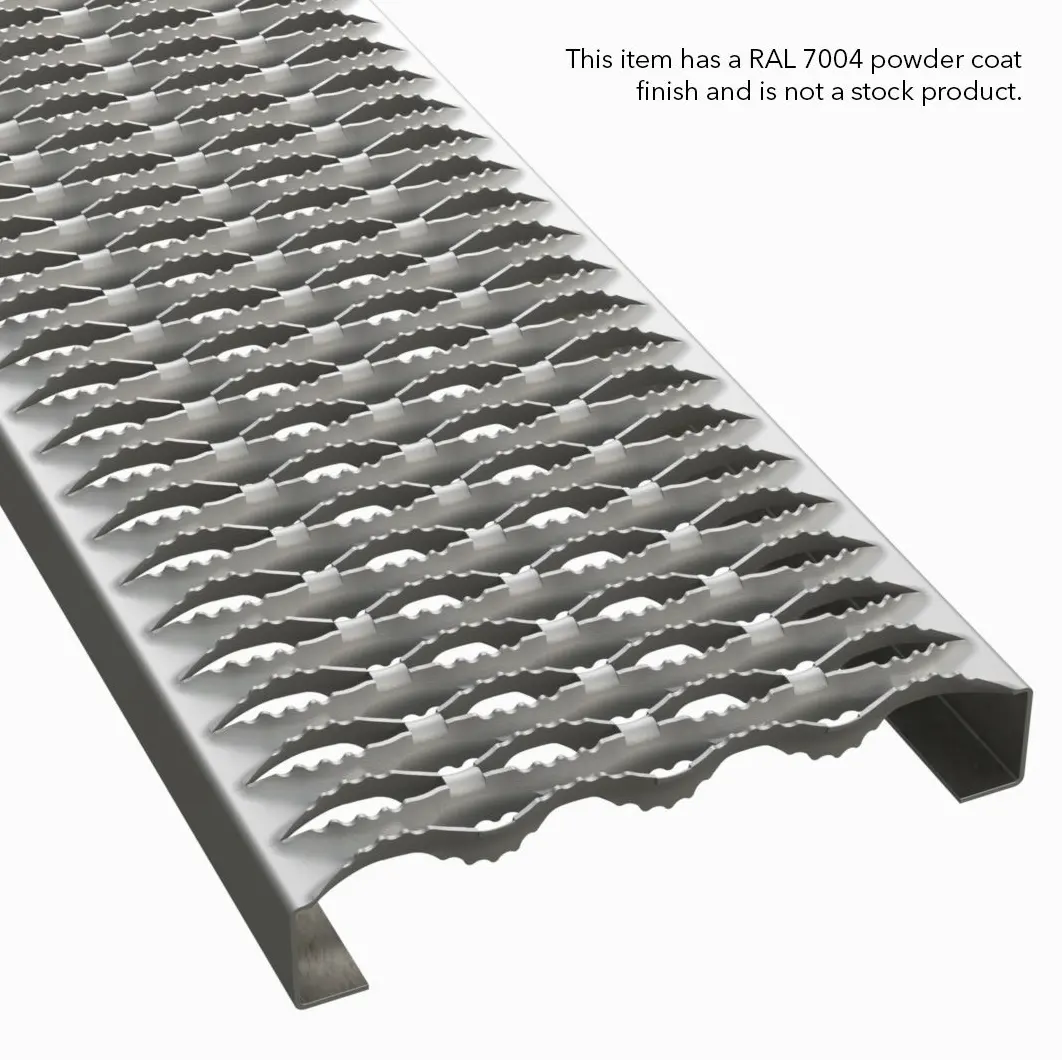 PLA031 HRPO Carbon Steel Serrated 9-1/2" Wide Plank Grating thumbnail 3