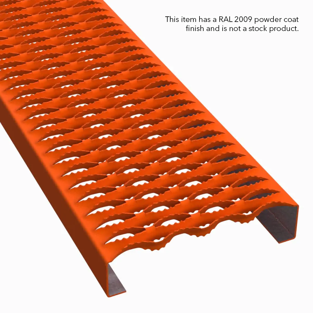 Miniatura de PLA012 aluminio 5052-H32 dentado 9-1/2" Wide plank rejilla 6