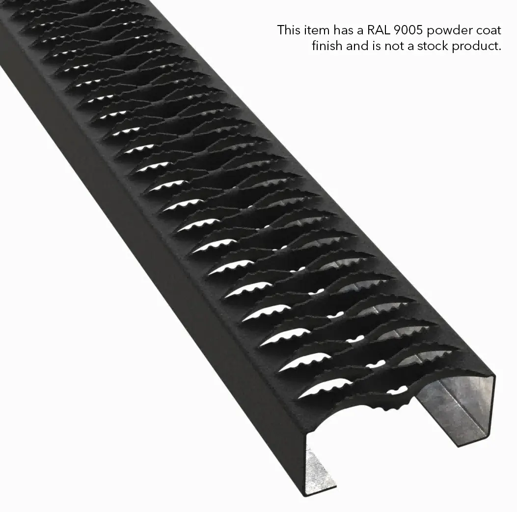 PLA138 Pre-Galvanized Steel Serrated 4-3/4" Wide Plank Grating thumbnail 2