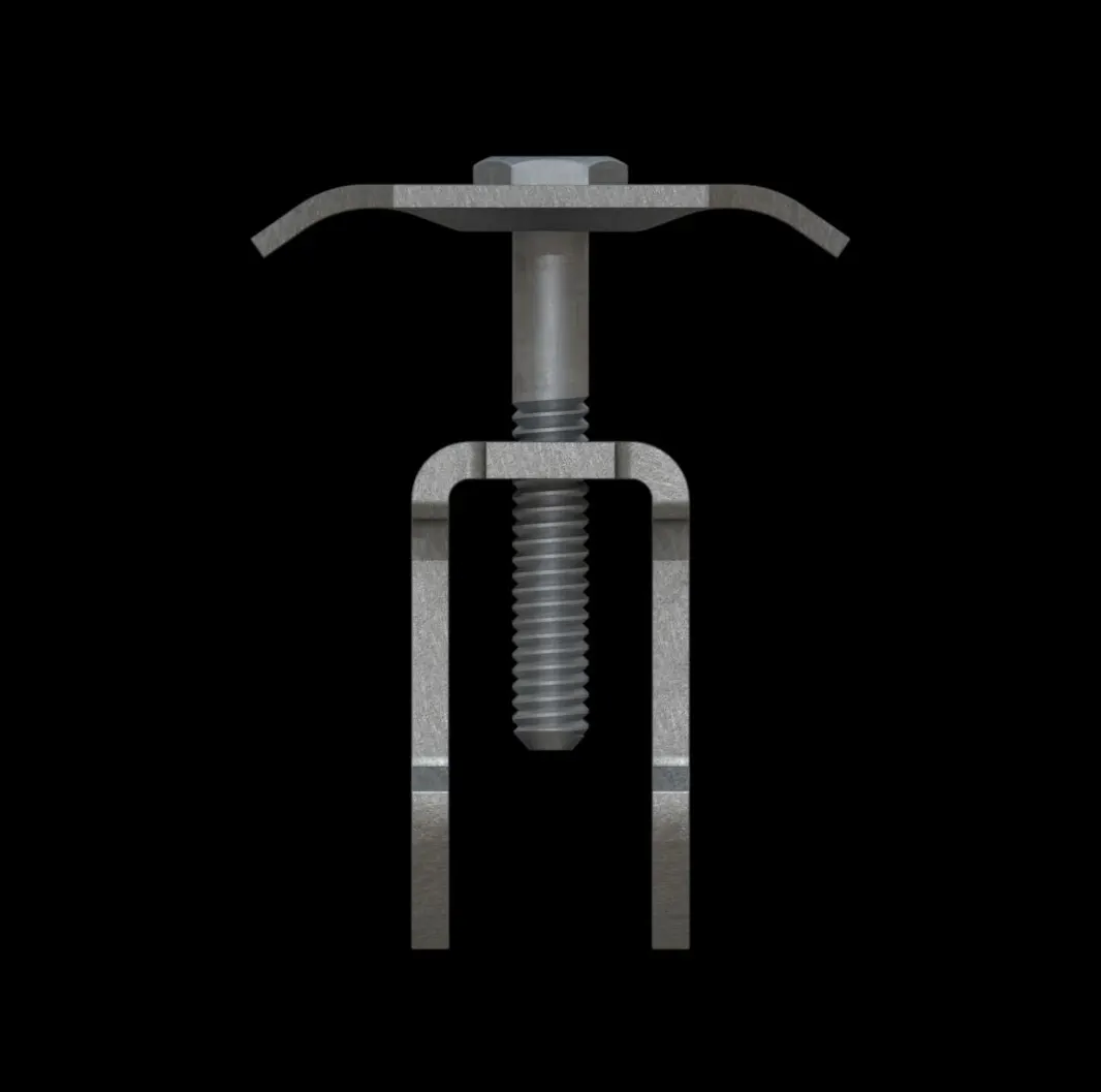 ACC017 Galvanized Steel Type GG1E Saddle Clip for Bar Grating thumbnail 4