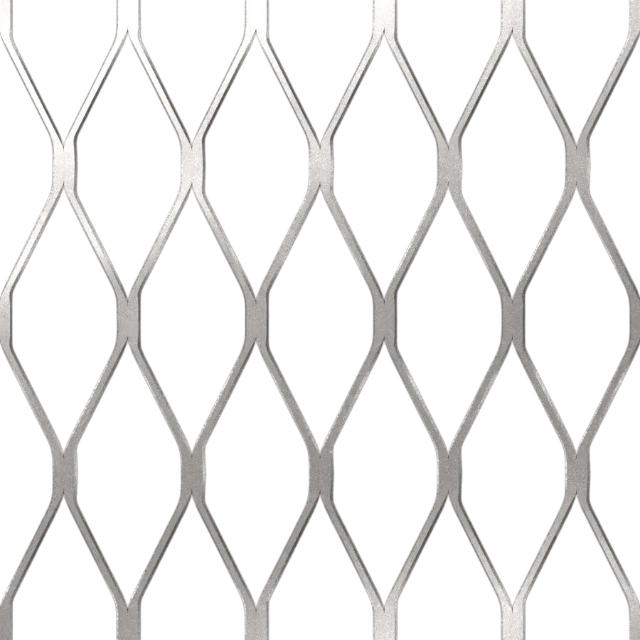 13F2866SS Flattened Stainless Steel Expanded Metal