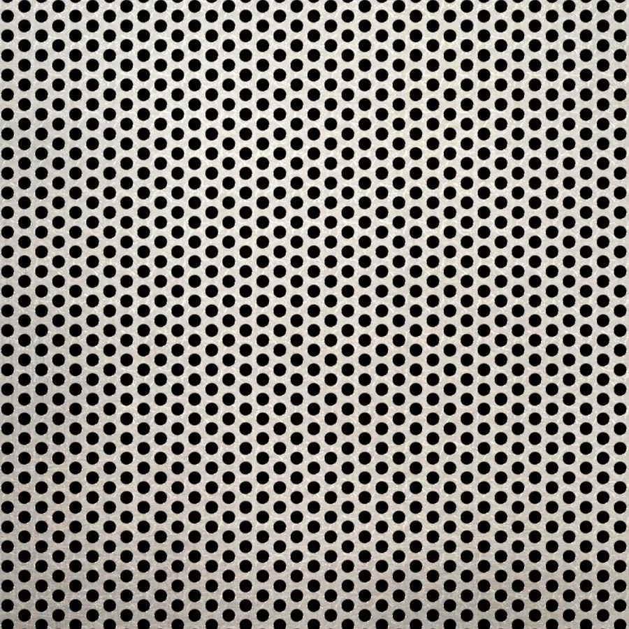 RO-015 Round Staggered Perforated Carbon Steel Sheet